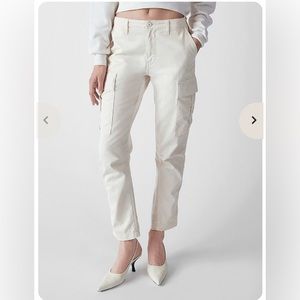 RE/DONE Cargo Pant New With Tags size 24 Off White Shell Color